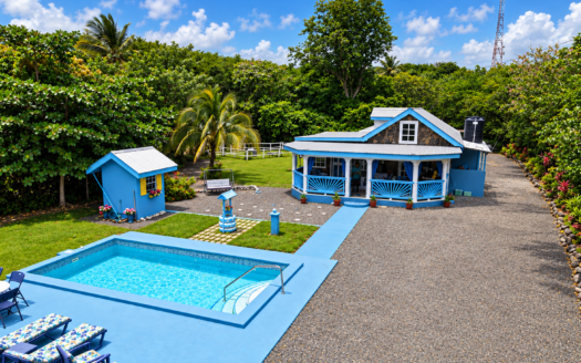 2-Acre Investment Property with Furnished Cottages & Pool for Sale in Balca, Laborie, Saint Lucia