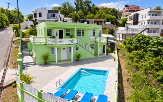 Multi-Family Investment Property with Pool & Expansion Potential for Sale in Emerald Development, Corinth, Saint Lucia